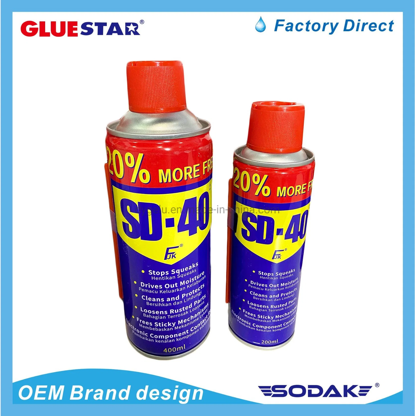 Automotive Lubricant Application Anti-Rust Lubricant Spray Penetrant Anti Rust Spray Rust Remover Spray