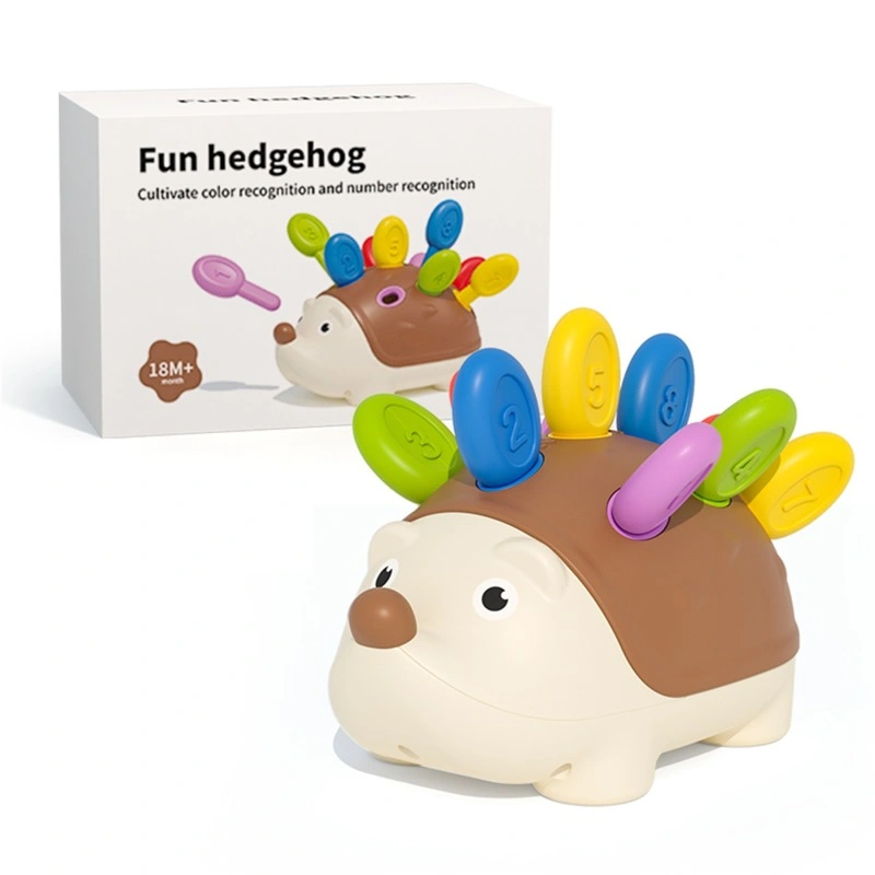 Toddler Learning Resources Fine Motor and Sensory Toys 18+ Months Baby Educational Spike Insert Montessori Toy Hedgehog for Kids