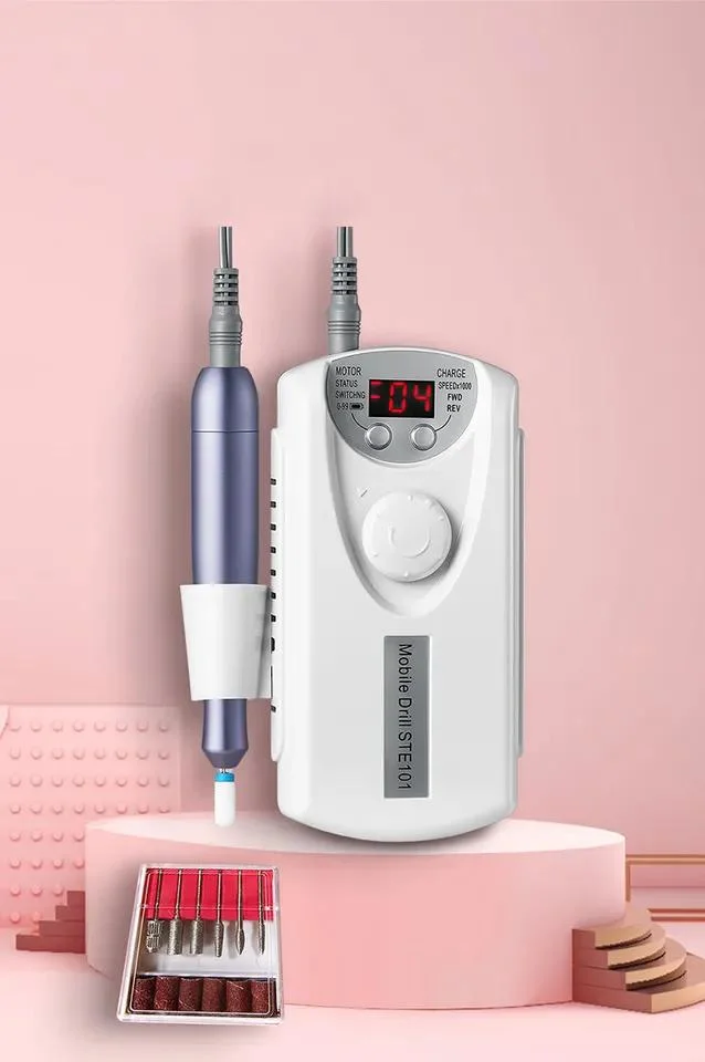 Nail Drill Machine 3000rpm with Switch Polishing Pen for Ladies Manicure Beauty Nail Making