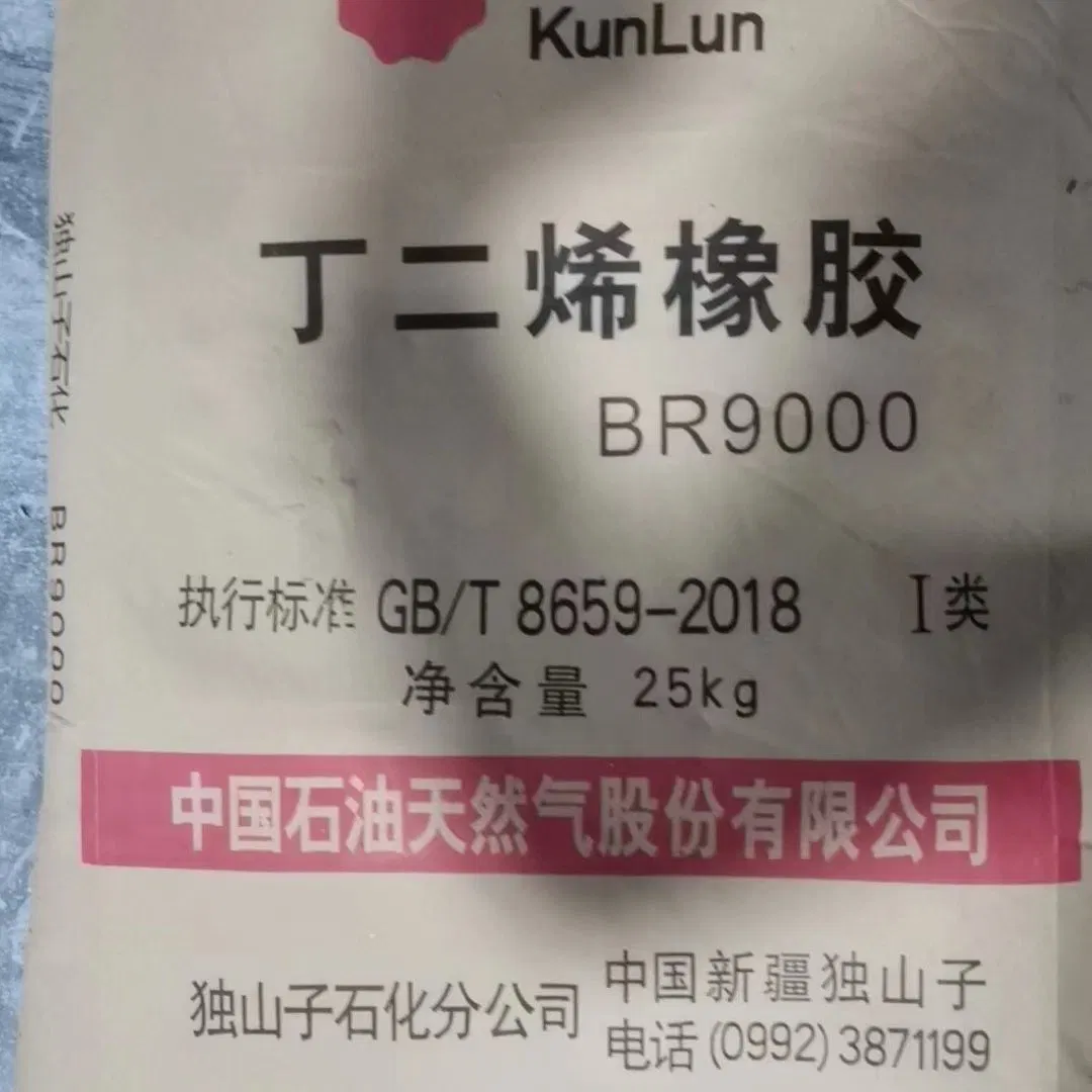 Butadien-Gummi Br9000 für Reifen, Förderband, Duschanzi-Werk, China