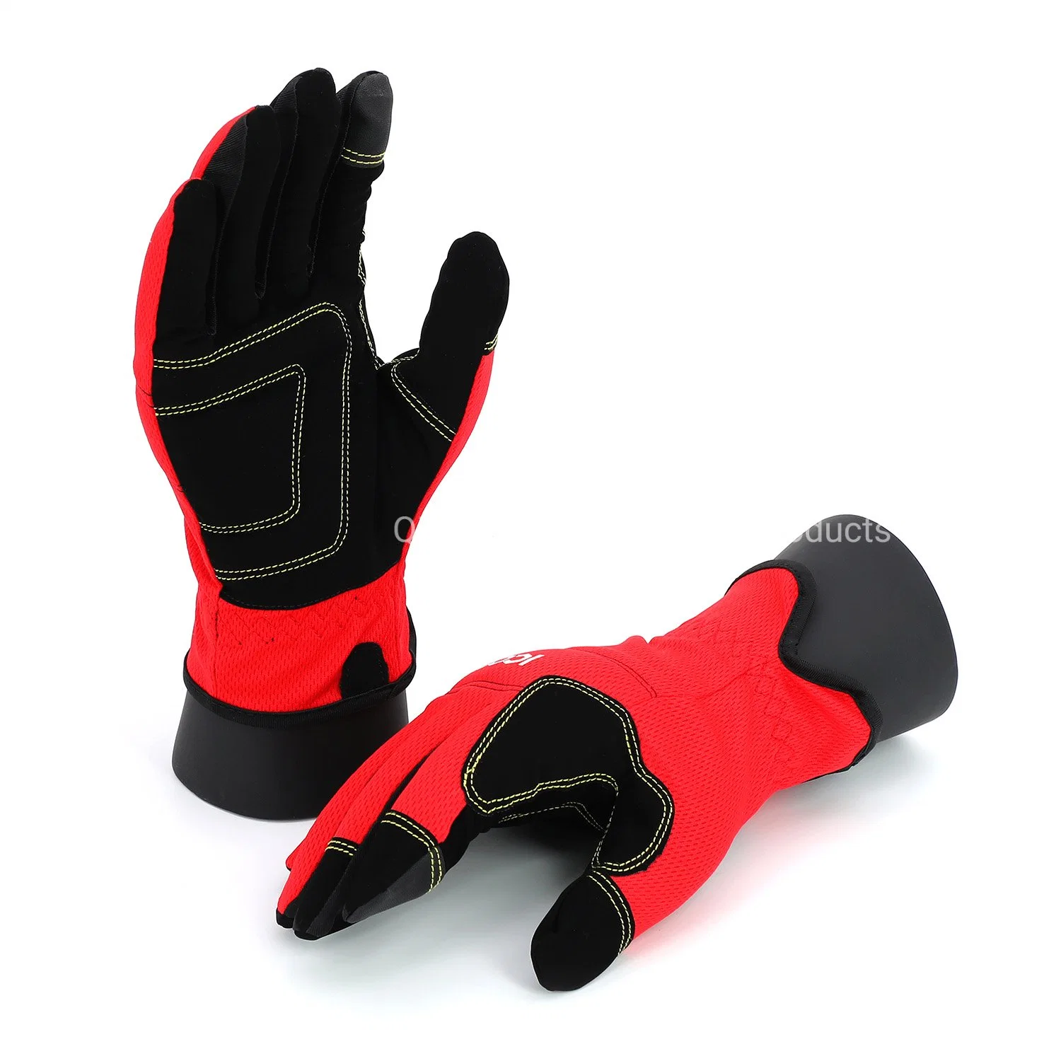 Anti Slip Vibration Resistant Microfiber Touch Screen Sport Work Gloves