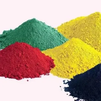 Fórmula química de concreto de colores ladrillo de pavimentación con óxido de hierro Rojo Inorgánico