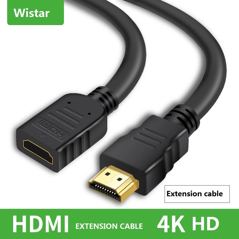 4K HDMI macho para fêmea do cabo de extensão