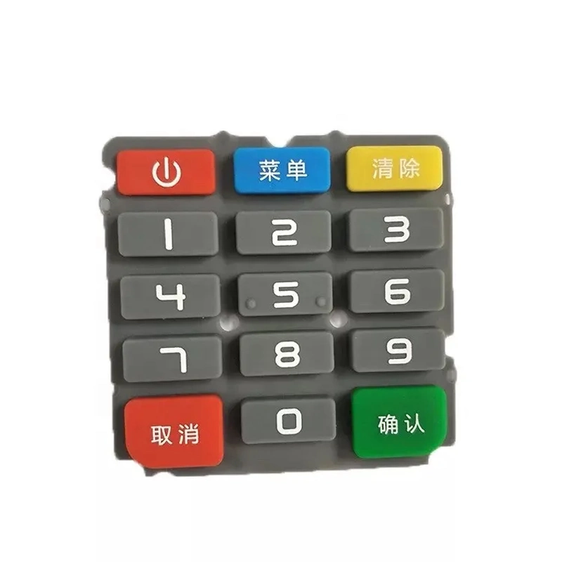 Tailor-Made Silicone Button Rubber Keypad for Household Devices