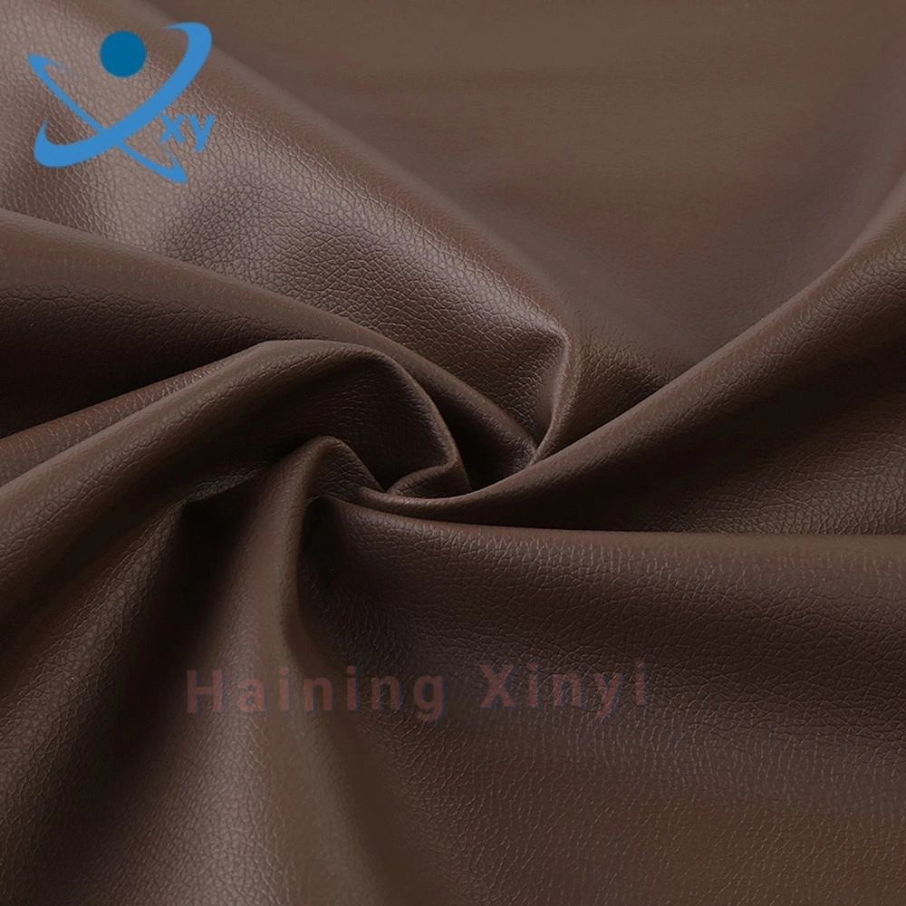 Leather Factory Wholesale/Supplier Fashion Artificial Padded Suede PVC Synthetic Fabric Designer Leather Upholstery Fabric for Shoes