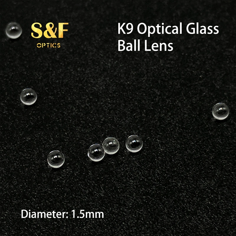 Diameter 1.5mm Optical Glass Spherical Lens K9 Glass Ball Lens