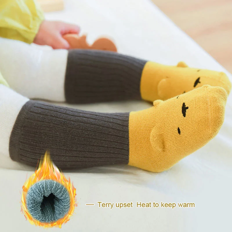 Wholesale/Supplier Popular Terry Knee High Non-Slip Floor Breathable Baby Socks