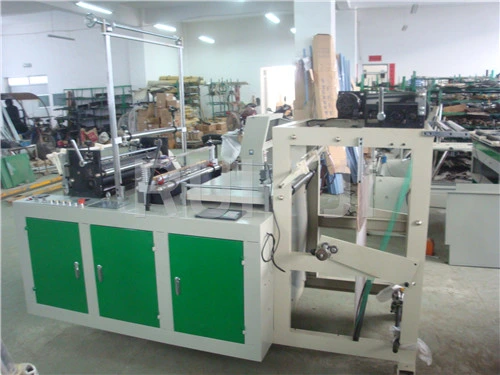 Automatic Heat Sealing and Cold Cutting Bag Making Machine for Flat Bag