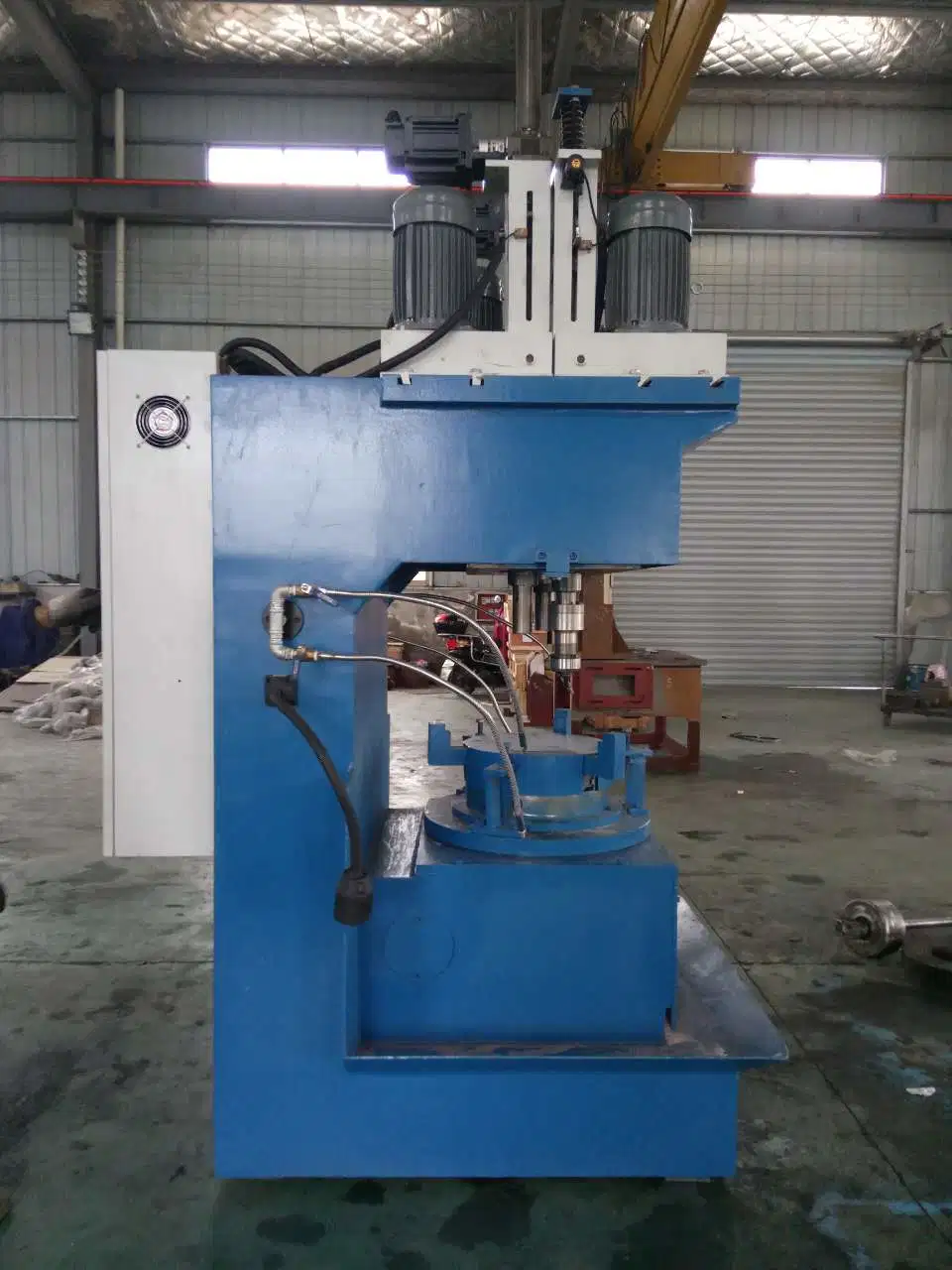 Automatic Flange Double CNC Drilling Machine for End Plate