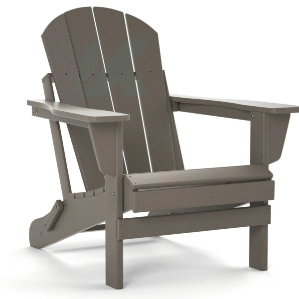 Outdoor HDPE Adirondack Beach Garden Chair