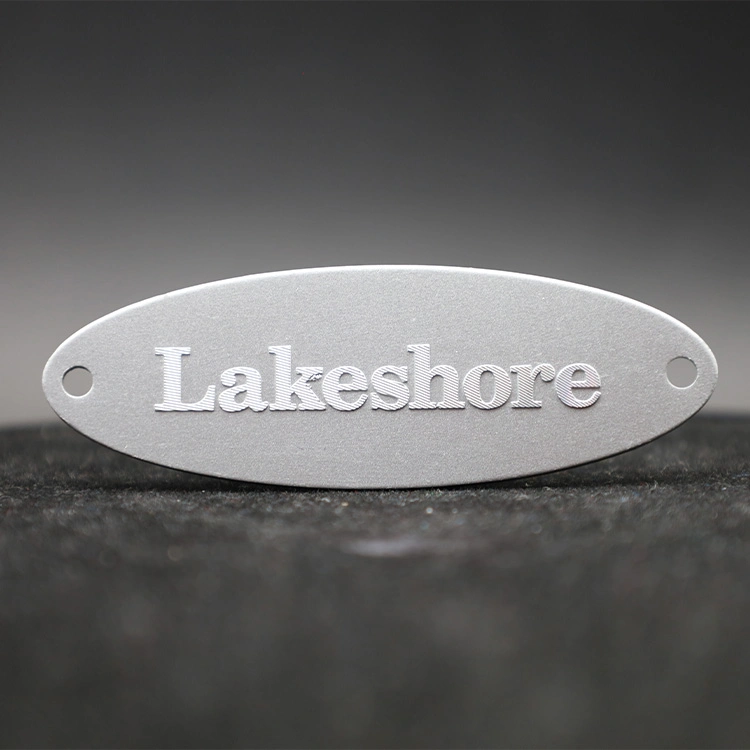 Embossed Full-Color HD Furniture Appliance Product Metal Label Logo Dog Nameplate Pin Tag