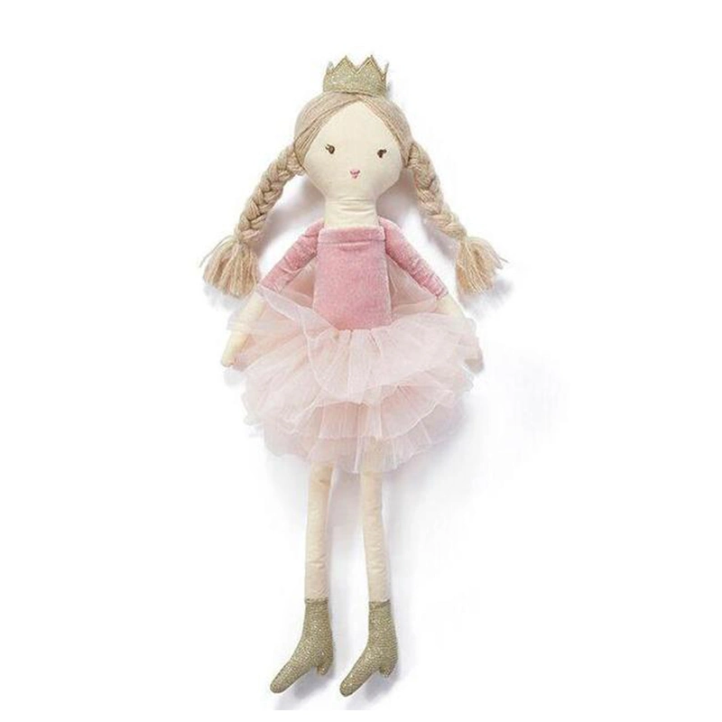 OEM /ODM Kawaii High quality/High cost performance Kids Toys Plush Cloth Cute Face Stuffing Girl Doll Custom Dress Rag Dolls Plush Dolls for Girls