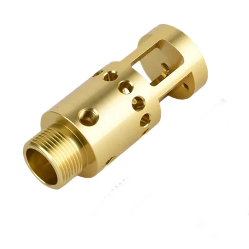 CNC Machining Brass/Aluminum/Stainless Steel/Copper Fittings Brass Couplings