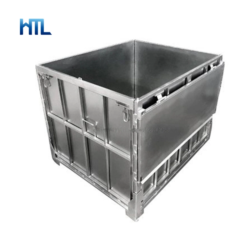 1000L Galvanized Steel Foldable IBC Tank Pallet Box for Sale