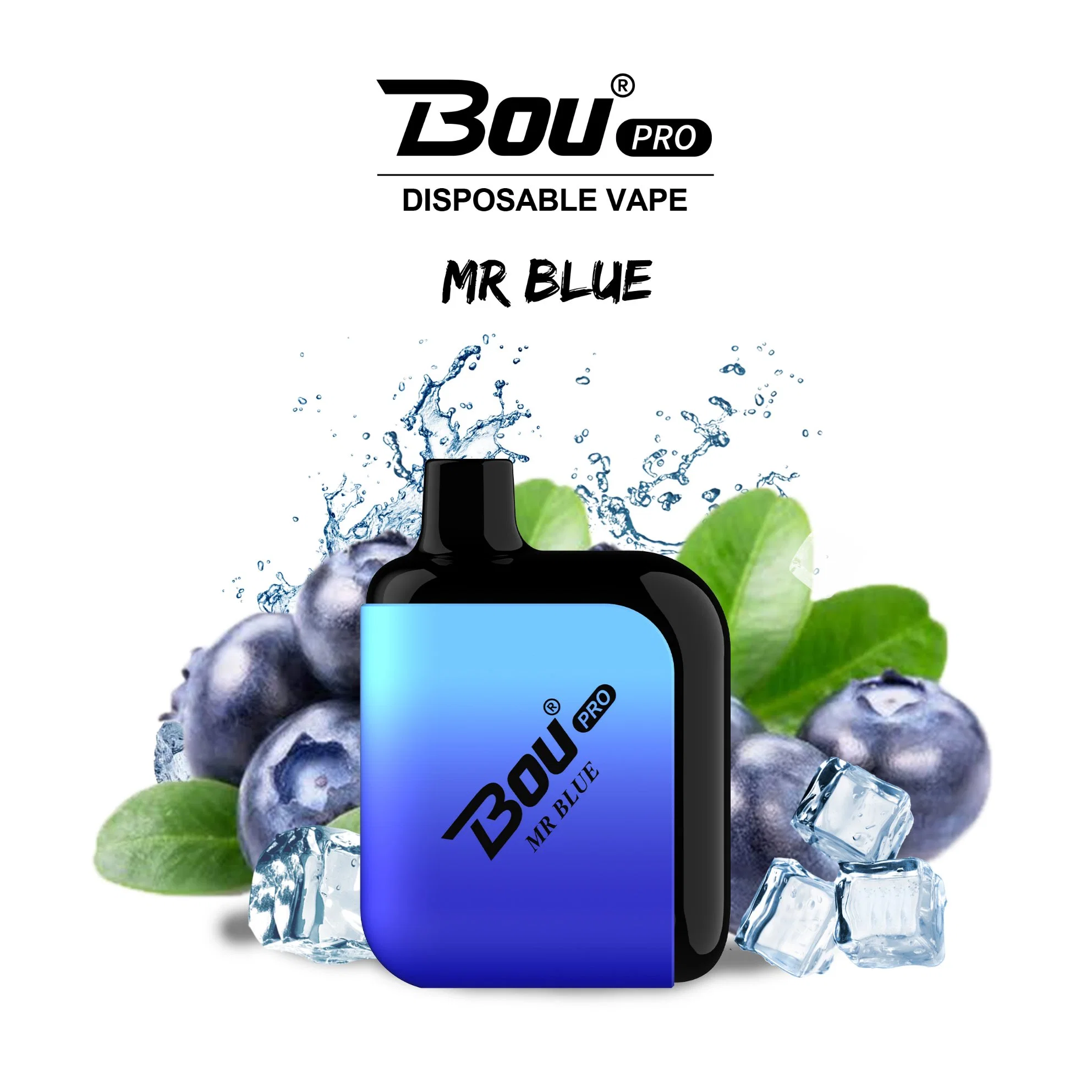 Bou PRO Brand 7000 Puffs cigarrillos electrónicos en 29 tipos Fruta VAPE