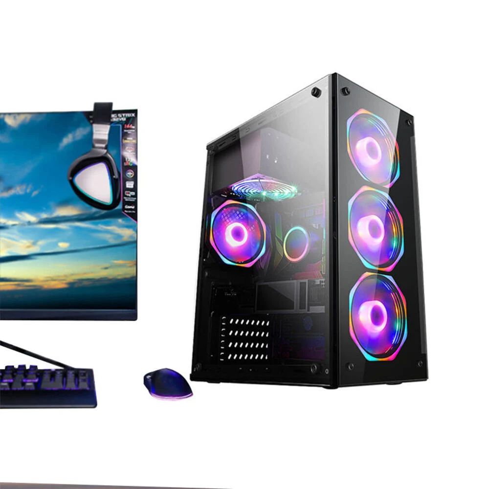 Boîtiers d'ordinateur de jeu Fast Delivery ATX micro ITX pleins Tour étui PC étui pour ordinateur de jeu