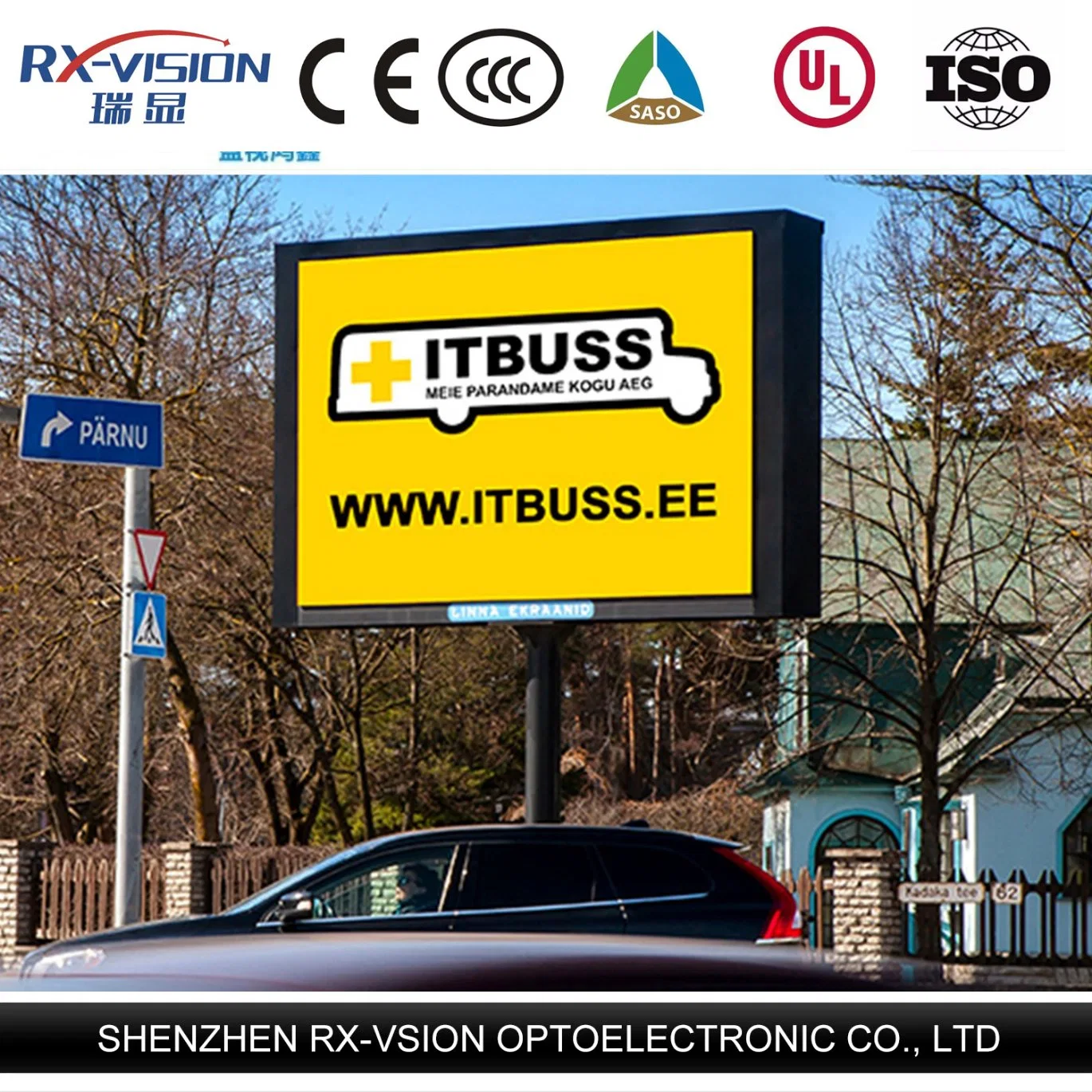 10000CD High Brightness Outdoor LED Screen P5 Outdoor Big Billboard