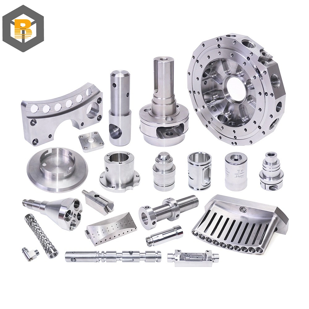 La alta precisión de mecanizado CNC 5 ejes de acero inoxidable y aluminio/Latón torneado CNC de piezas de Titanio/Mecánica de la máquina