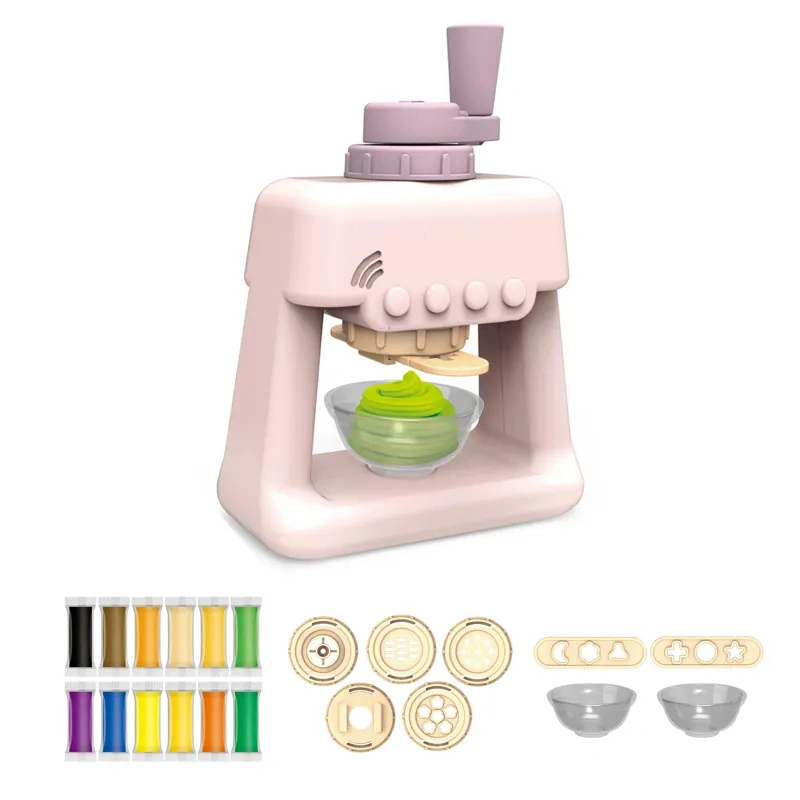 Wholesale/Supplier Kids New Products Ice Cream Machine Children Play House Hands-on Ability Training Color Mud Moulding Maker