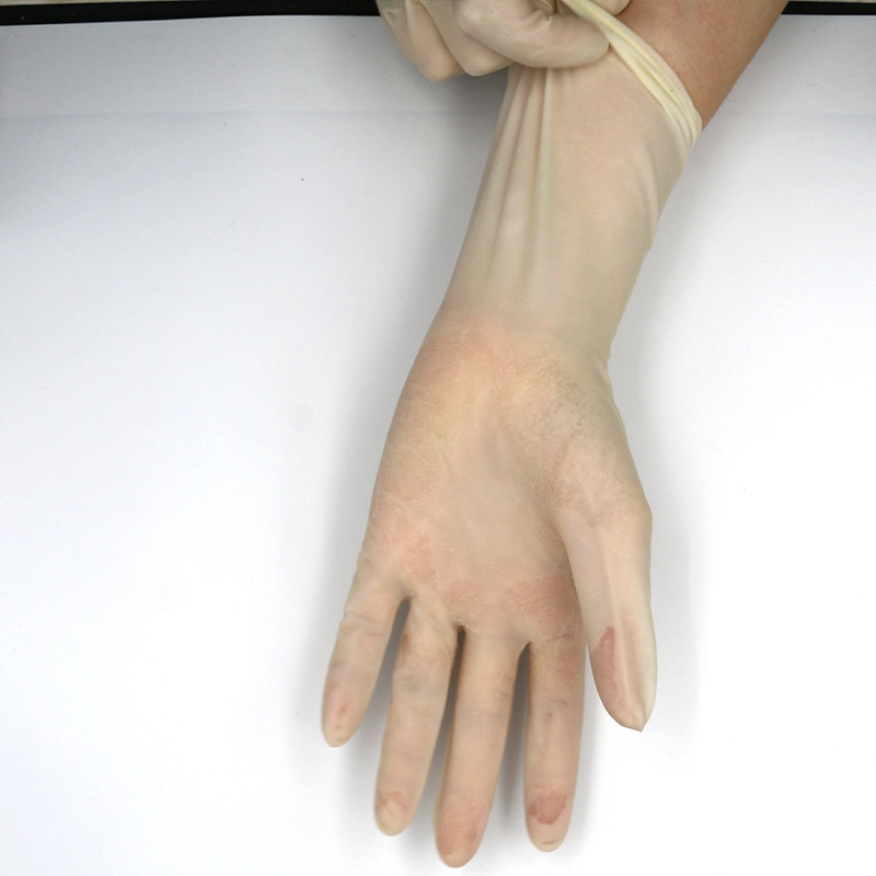 Transparent High quality/High cost performance Thicken Plastic PE Vinyl Disposable Gloves for Household Daily Usage