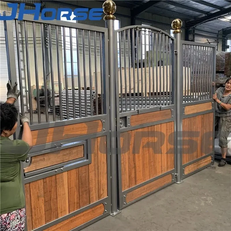 Portable Horse Stalls Other Animal Husbandry Equipment with Sliding Doors Horse Stables