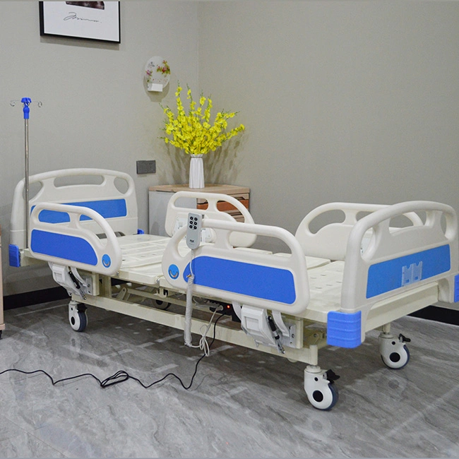 Equipamento médico eléctrico Funções Três camas de enfermagem/ cama de hospital popular na África do Sul