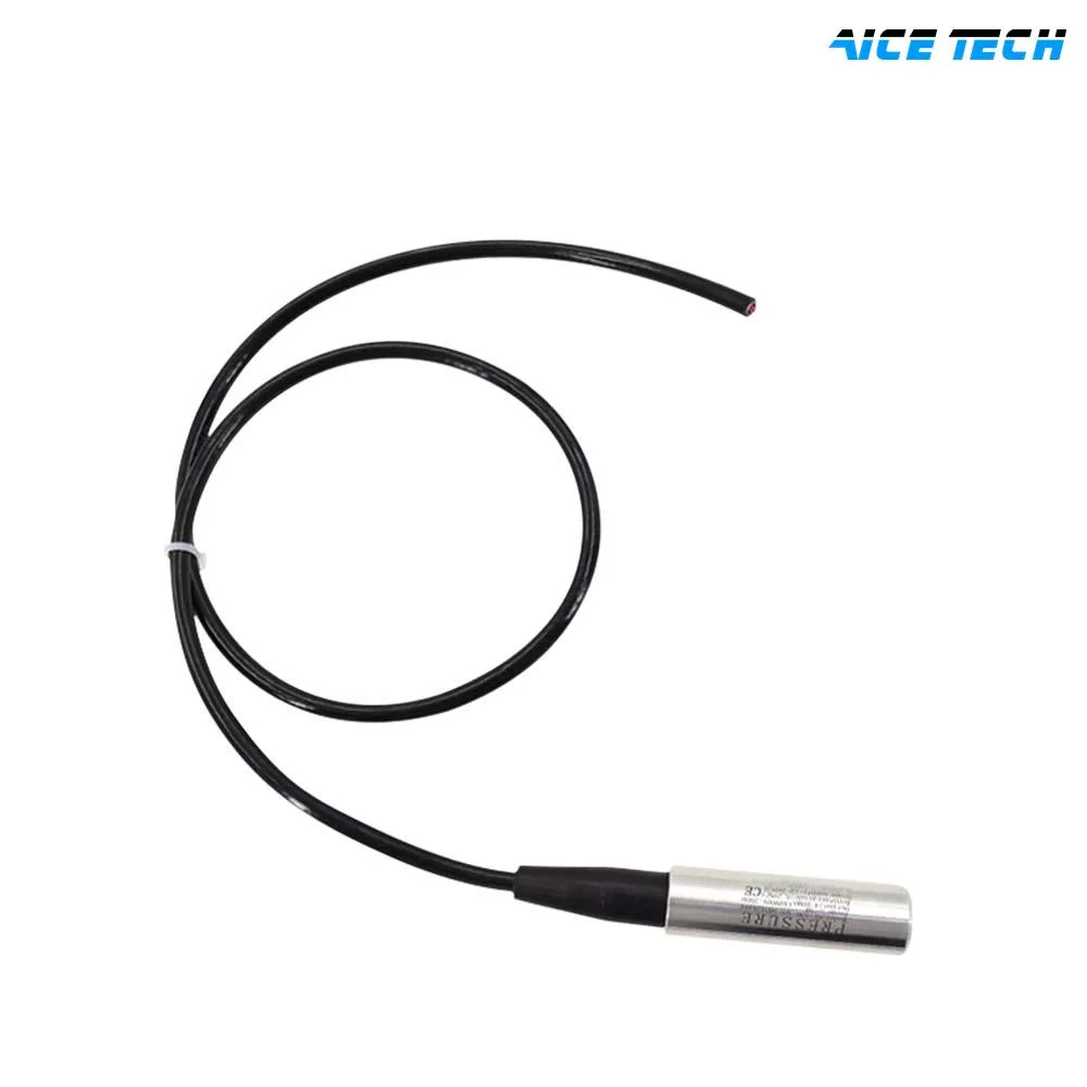 Aice Tech Stainless Steel Hydrostatic Probe Level Sensor Submersible Liquid Level Transmitter