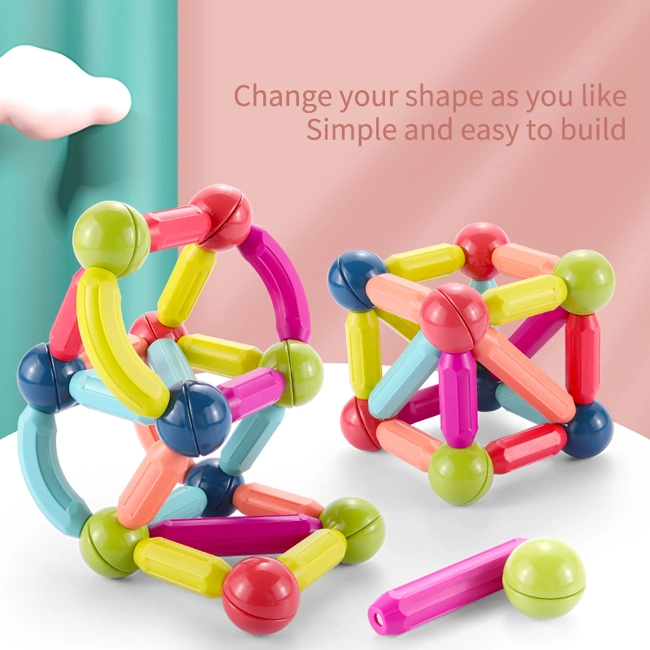 Wholesale/Supplier 36PCS Magnetic Building Blocks Sticks Toy Children Magnet DIY Balls Sticks Toys Educational Kids Magnetic Bricks Magnetic Toys