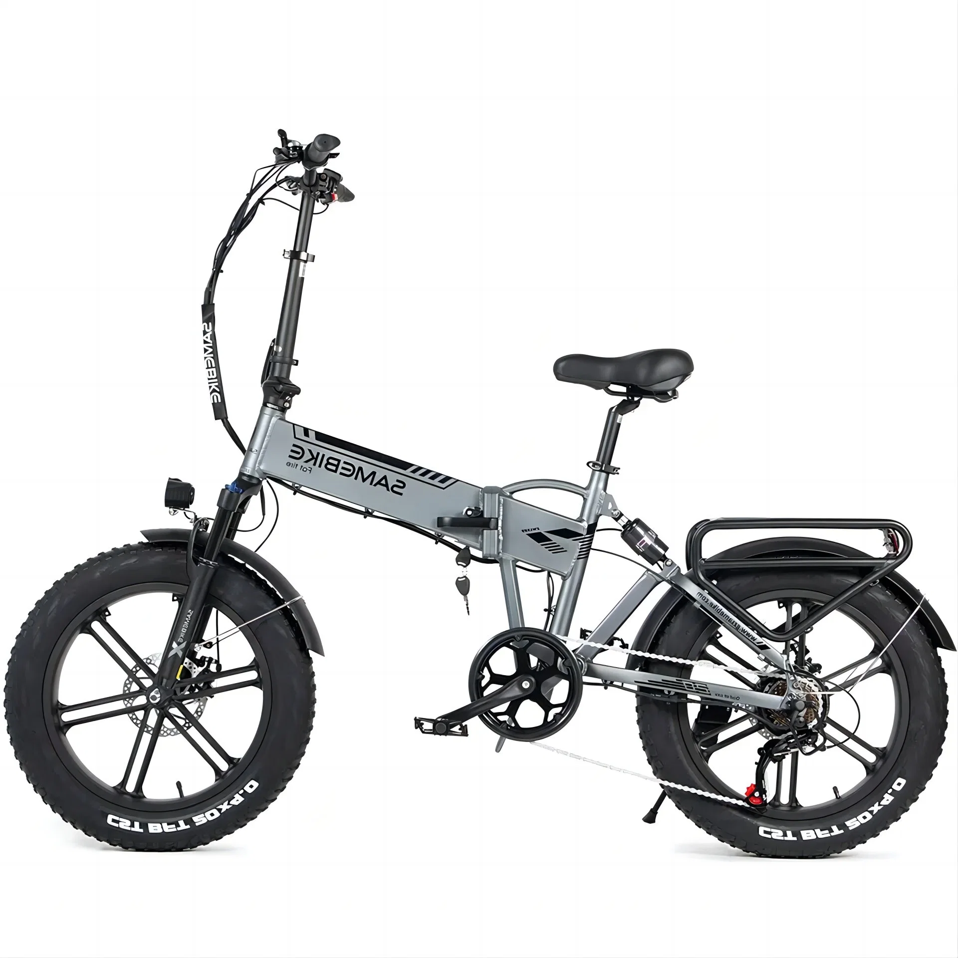 Xwlx09 ذات الطاقة العالية 750 واط من الدهون الإطار 20X4.0 كبير العجلات بيتش الطرق الوعرة الدراجة الكهربائية الطي E دراجة الترابية البالغ