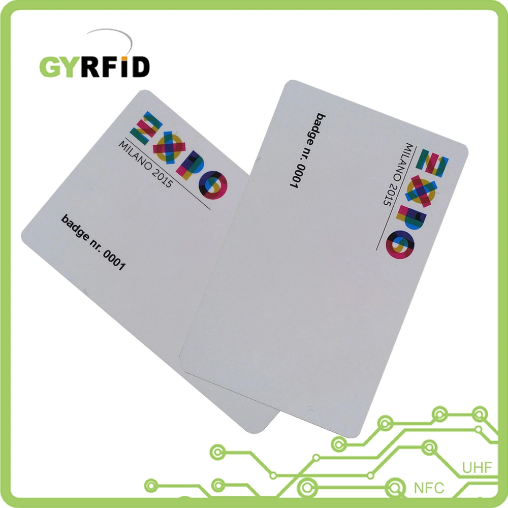 Carte d'identité de carte à puce NFC pour l'accès système de commande (ISO)