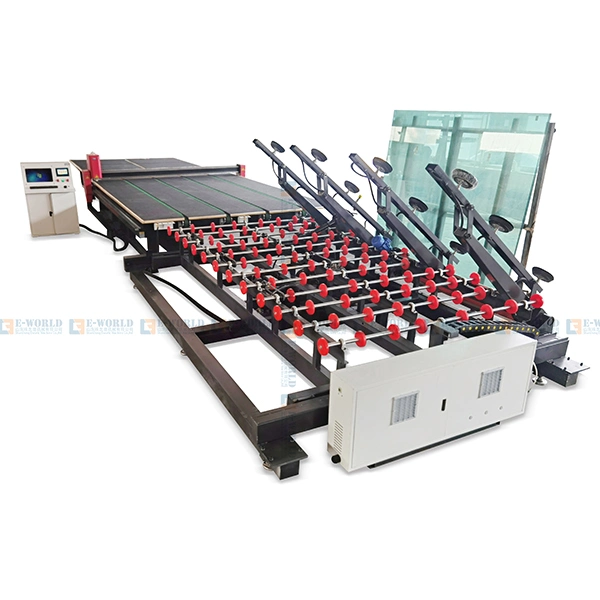 Fully Automatic Glass Cutting Loading Breaking Combining Line