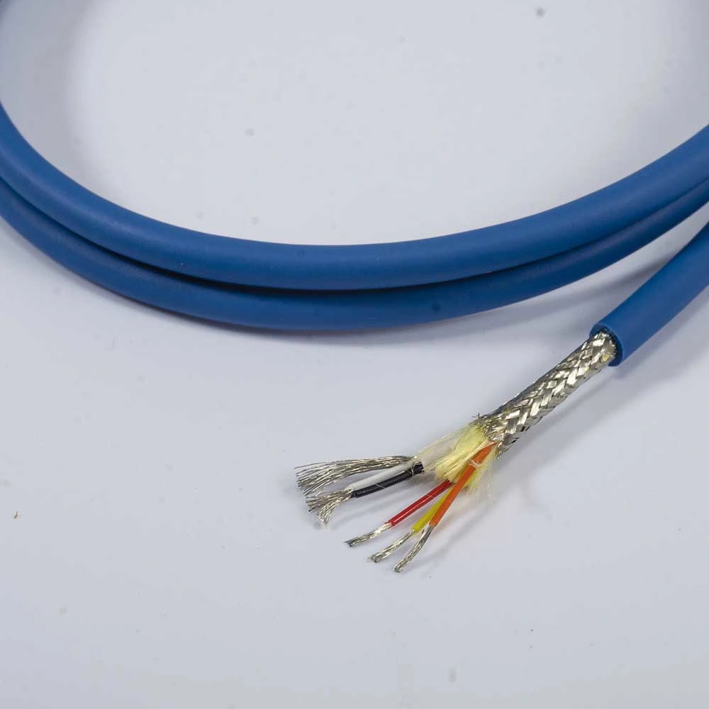 (1P 2+3+3c) 5, cable apantallado Oxímetro de pulso de la SpO2 Cable del sensor