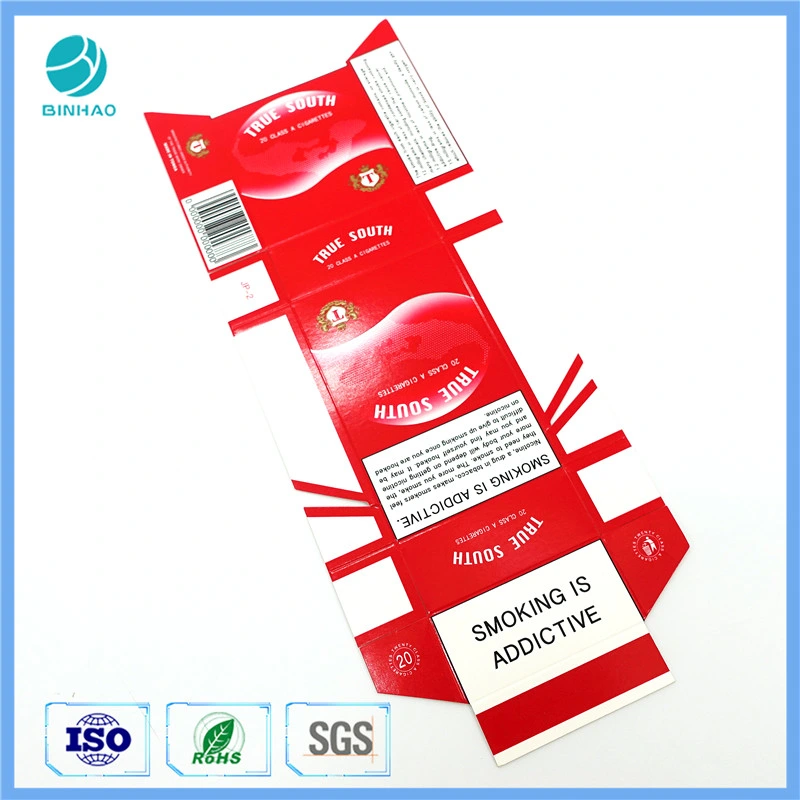 225g carton SBS Cigarette Cas avec Flip paquet de cigarettes