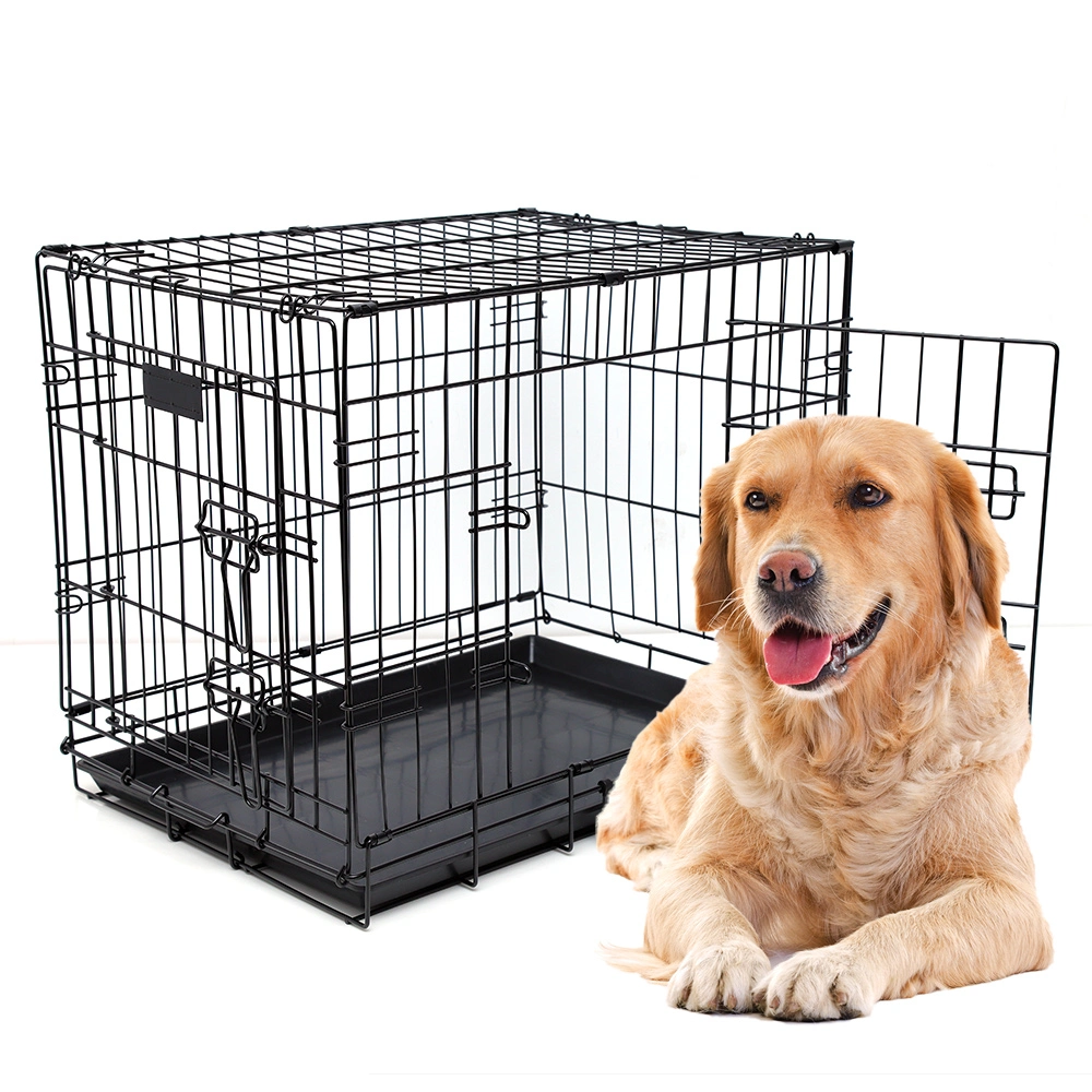 High Quality Durable Pet Cages for All Pet with Metal Reinforcement Ring Bold Easy Cleaning Dog House with Door