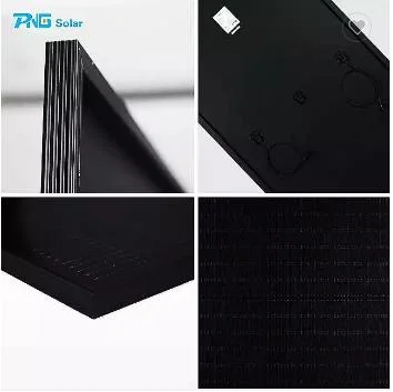 European Stock PNG 370W 380W 410W 415W 420W Full Black Solar Panels