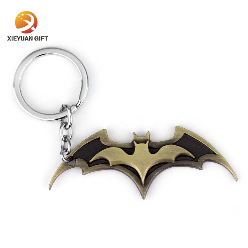 Wholesale/Supplier Custom Logo 3D Key Chain Protein Powder Acrylic Bear Sublimation Marvel Silicone Bling Defense Resin Keychain Alloy Metal Keychain