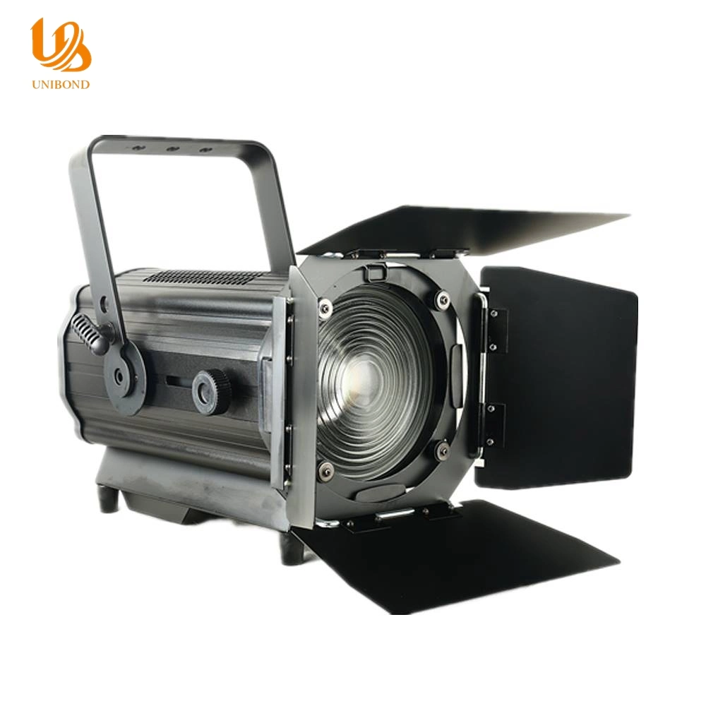 15 to 50 Degree Manual Zoom 150W/200W/300W LED Fresnel Light Studio Light