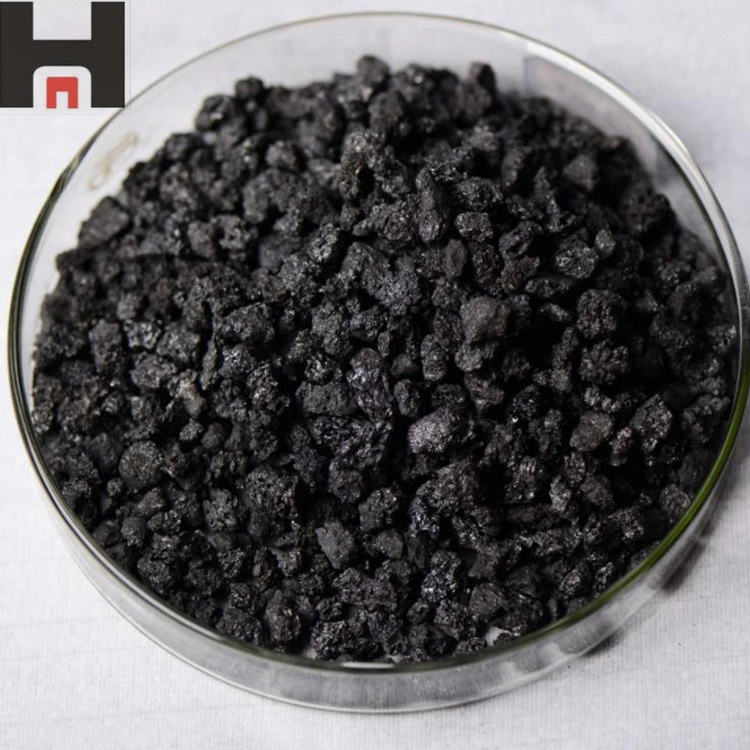 Size 3-8mm Recarburizer Fundigraf Fe-Nodular Graphite Petroleum Coke