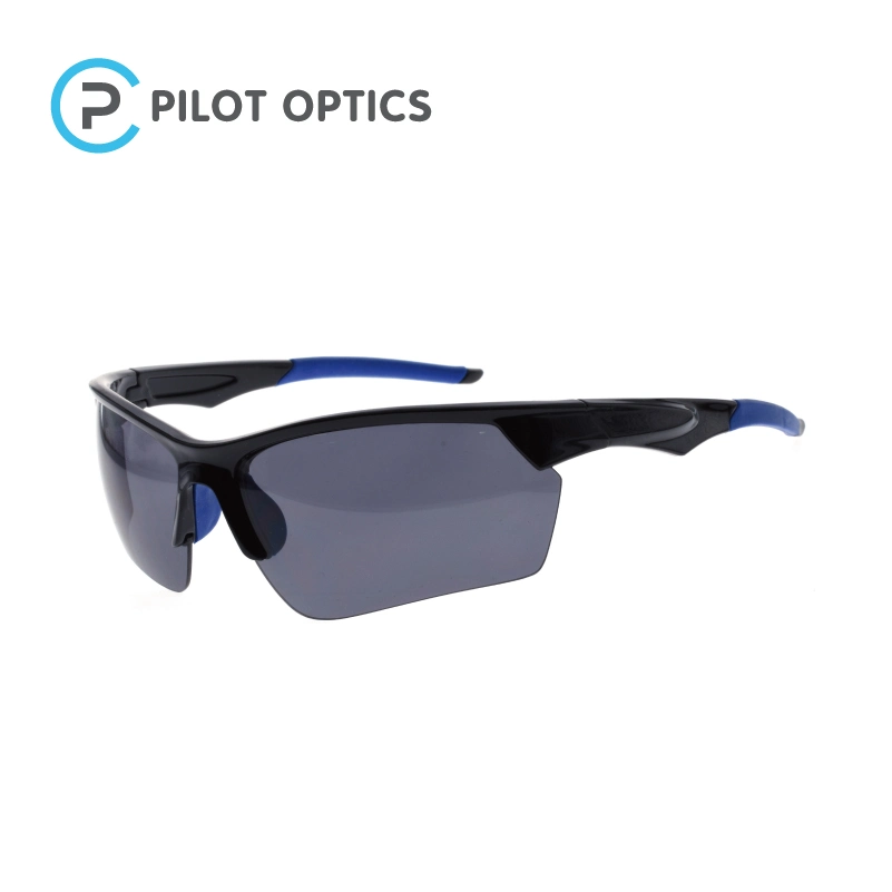 Piloto óptico 2023 Mayoristas Medio Rim Moda Eyewear hombres mujeres Gafas de sol deportivas