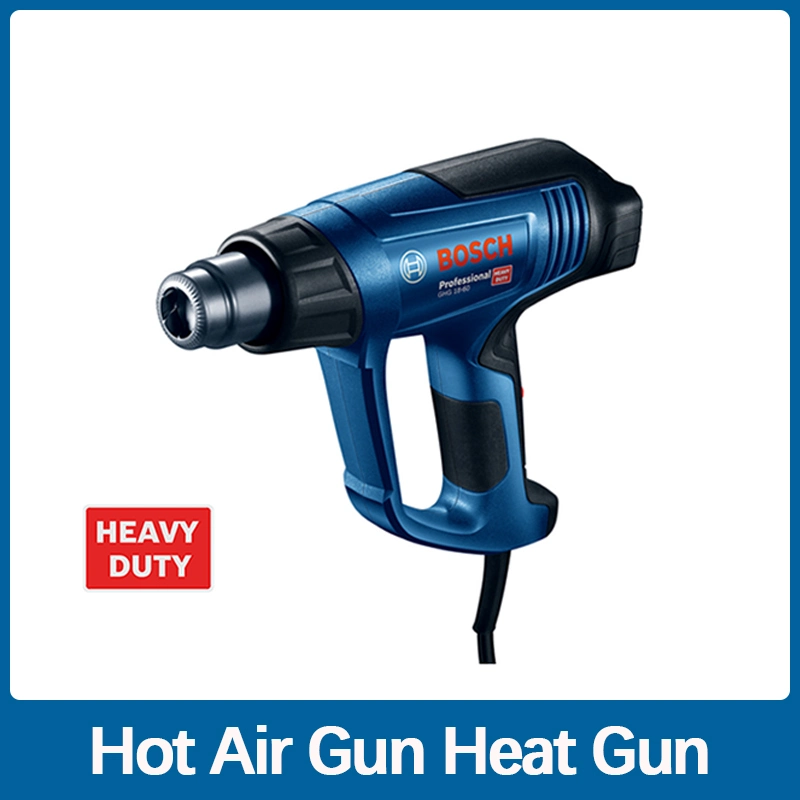 Pistola de calor Bosh16-50 gases de efecto invernadero GEI18-60 soldadura plástica Pistola de aire caliente Power Tools ajustable Display digital de temperatura