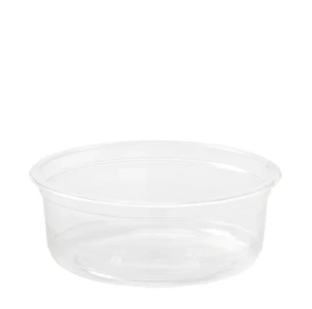 Disposable Plastic Take Away Food Cups for Salad Dessert Container with Lid
