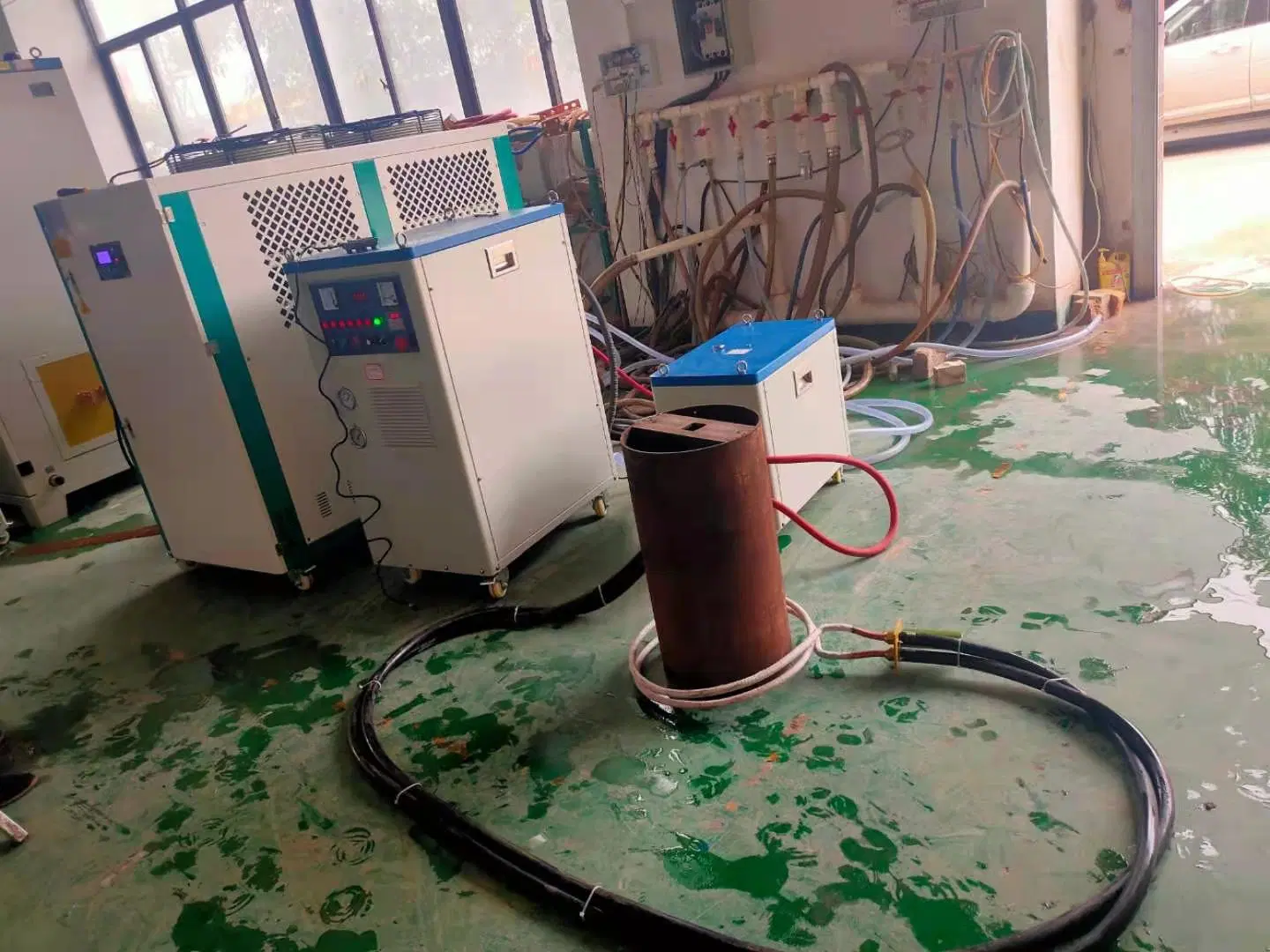 Super Audio Induction Heating Equipment Sf-120kw for Shrit Fit