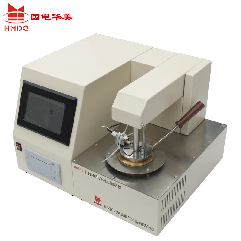 Automatic Oil Flashpoint Testing Equipment Pmcc Pensky-Martens Closed Cup Apparatus Flash Point Tester Price