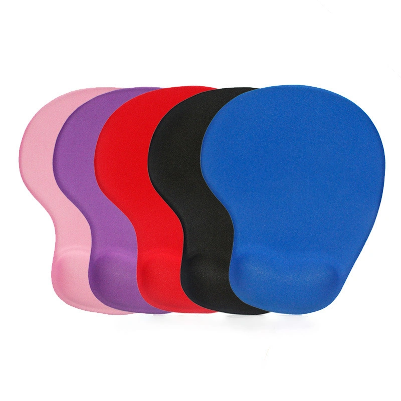 Promotional Custom Logo Silicone Mouse Pad with Wrist Rest Support