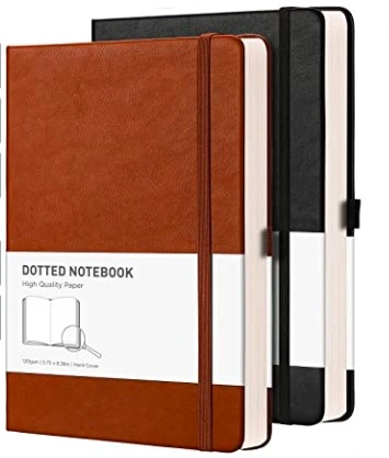 PU Leather Cover Planner Customized Inner Page Notebook