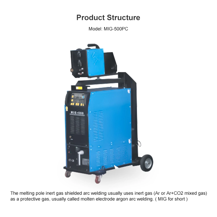 MIG-350n IGBT Inverter Arc Welding Machine with Gas Shield