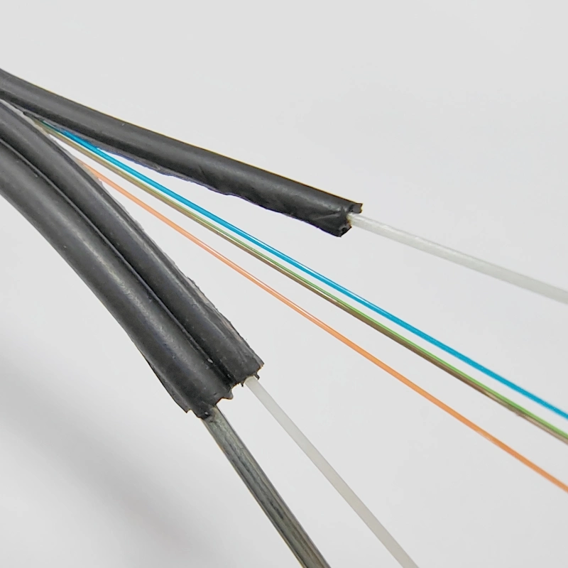 Fibra óptica de fio de gota FTTH para computador WiFi sem fios Cabo