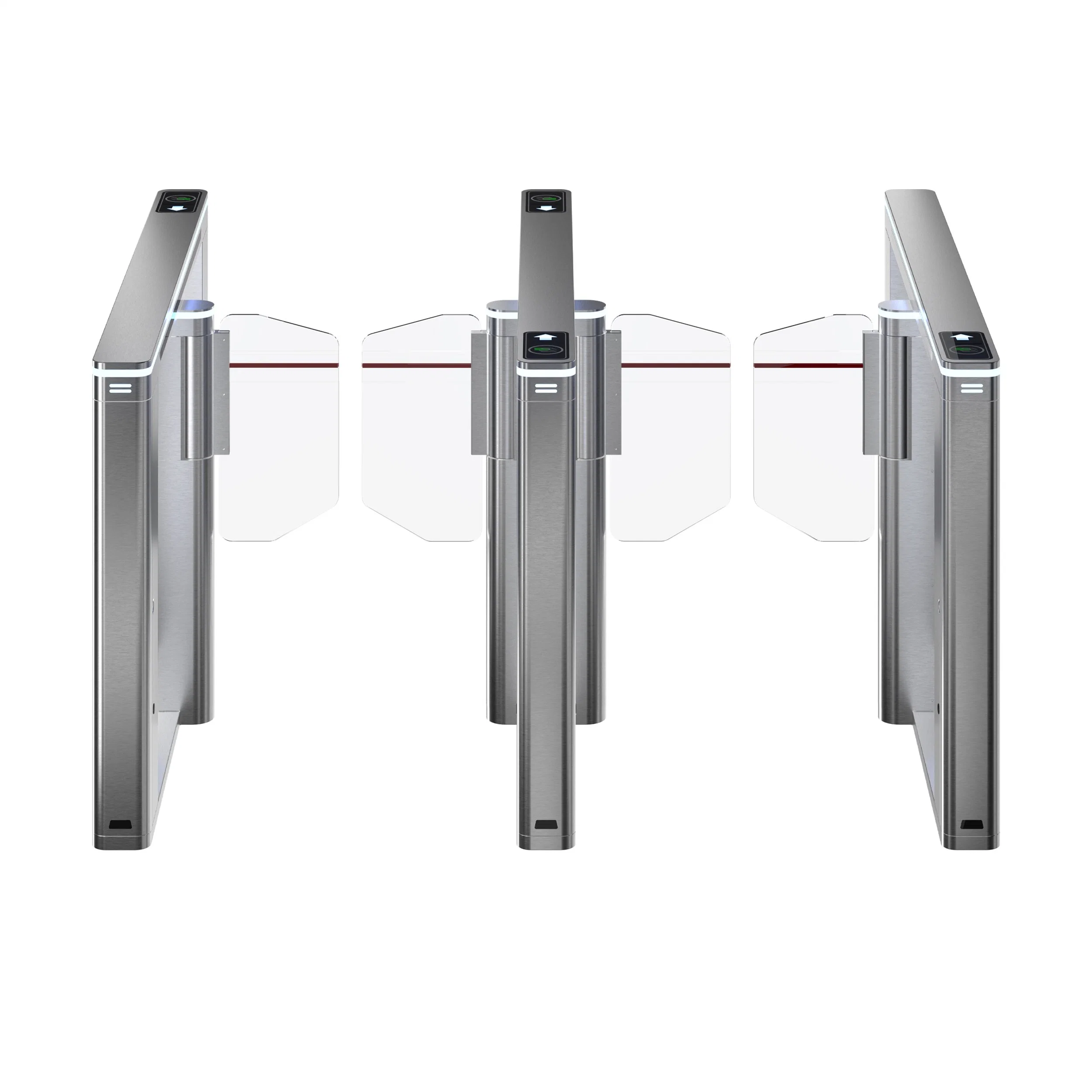 Swing Barrier Gate Fast Speed Pedestrian Turnstile with Face Racognition IC/ID Card System