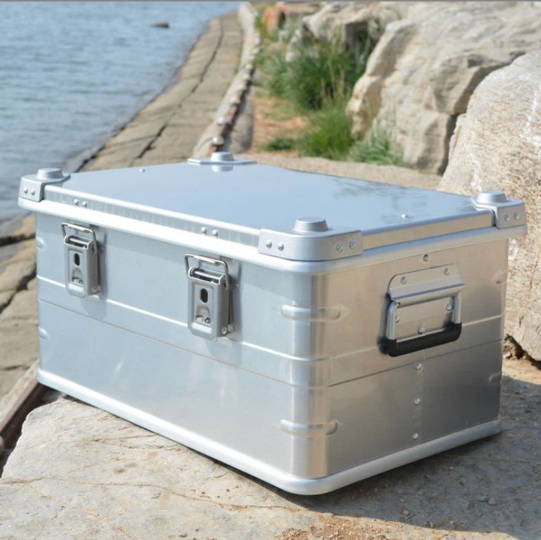 Fashion New Design Aluminum Storage Cases Alloy Durable Customized Large Camping Storage Box Aluminum Tool Case