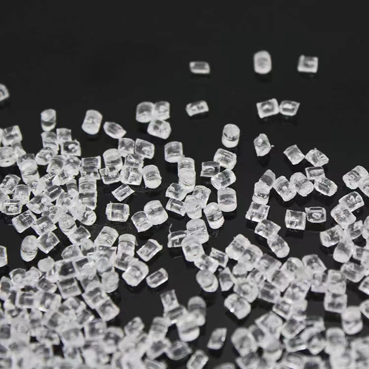 Polycarbonate Granules Virgin PETG Pctg Resin Filled 30% 40% 50% Glass Fiber Transparency PC Pellet PC Fr V0